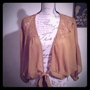 Tie Front Blouse